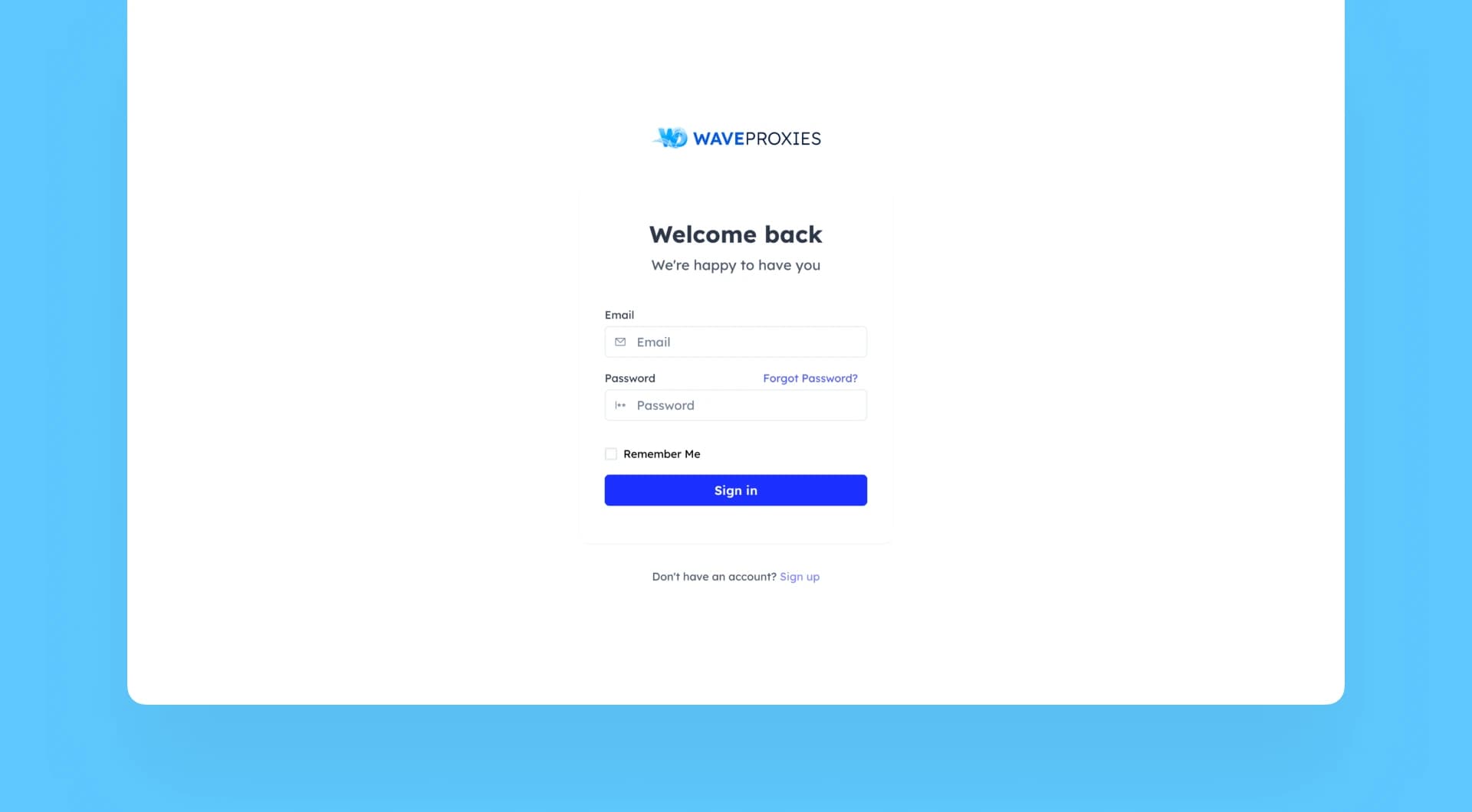 WAVEPROXIES - Secure Connection, Unlimited Access